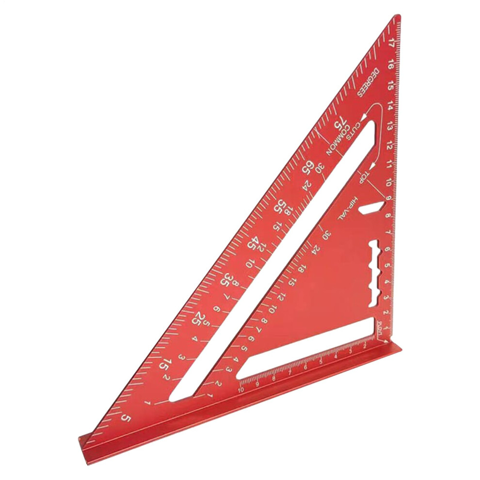 Drawing Triangles Metric Scale Ruler For Engineering Aluminum Alloy Measuring Tool 9412369889065