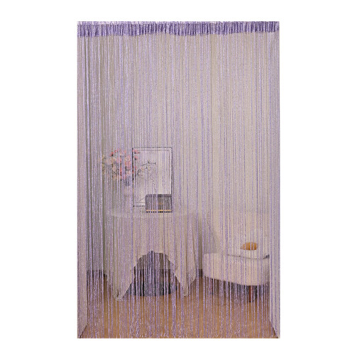 Smooth Silver Window Net For Strengthened-Light purple
