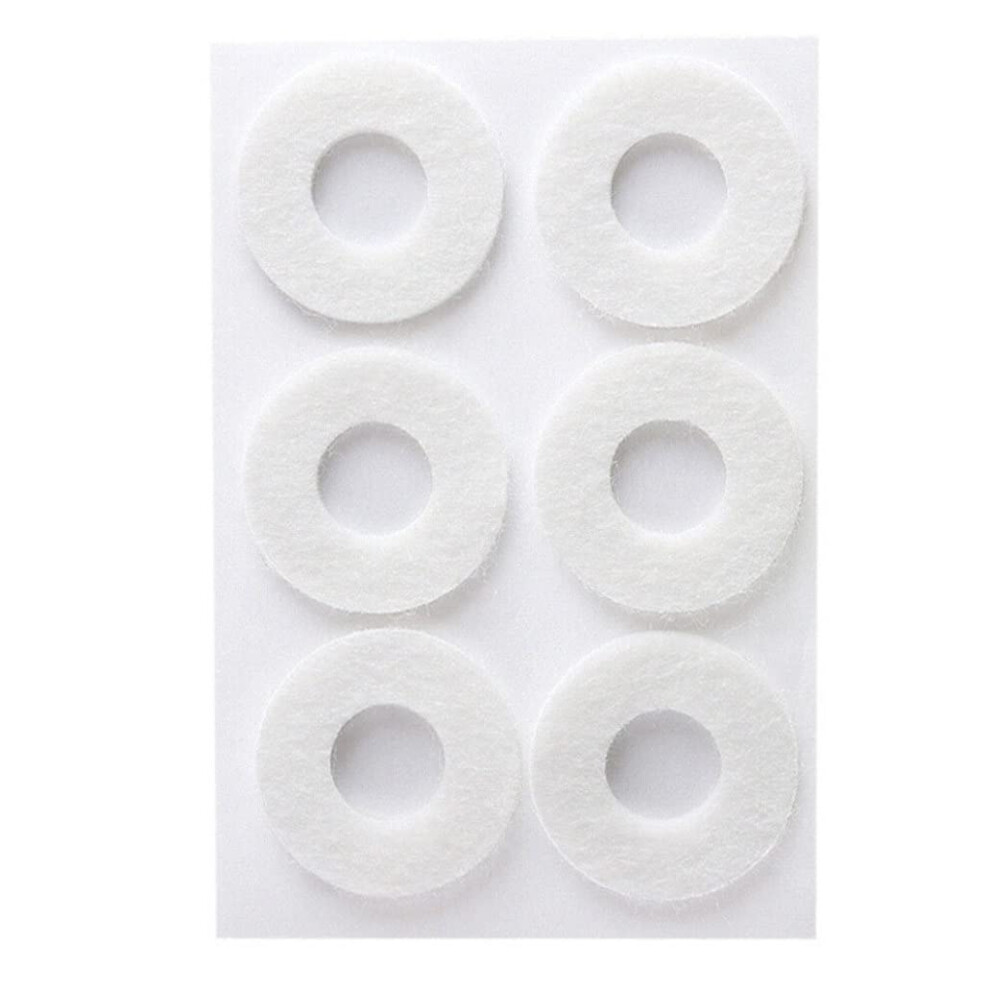 Plantar Wart Remover Self Adhesive Felt Corn Cushions Round Cushion Pads Toe And Foot Protectors Soft Corn Rings
