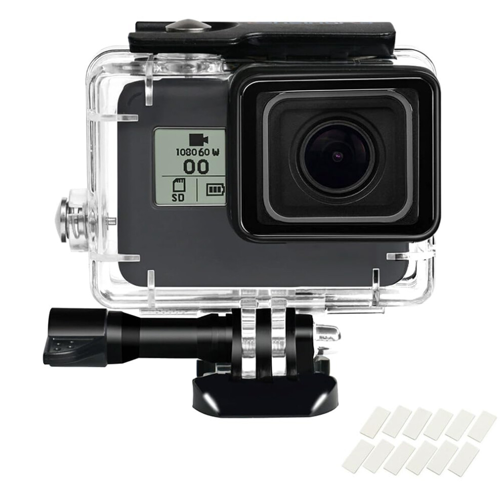 Waterproof Case For Gopro 2018/7/6/5, 60M Underwater Protective Case Black 9412369890122