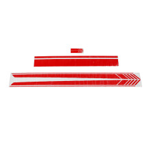 Autocollant étanche pour voiture, bandes adhésives en vinyle pour capot, portières, bas de caisse et rétroviseurs, forte adhérence, idéal pour