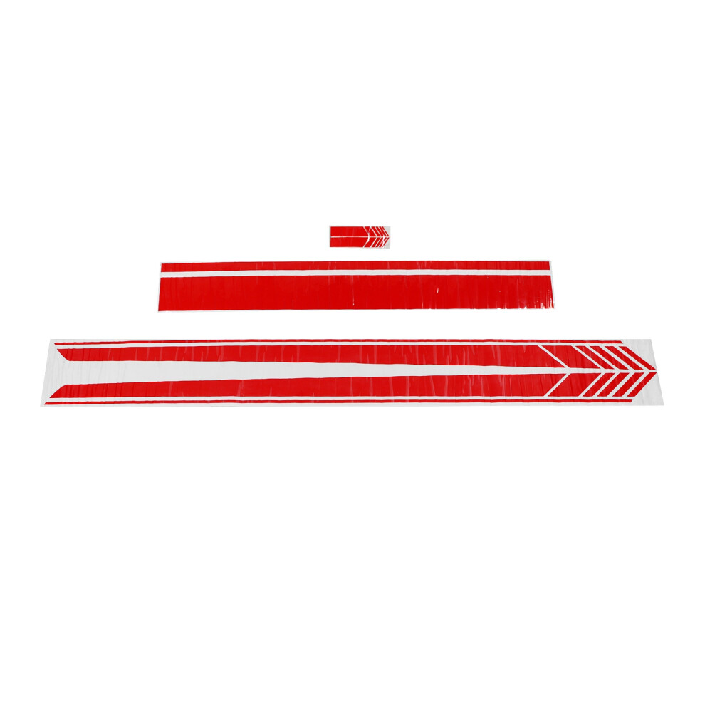 Waterproof Car Sticker Decal, Vinyl Decals Waistline Long Stripes For Vehicle Hood Side Door Skirt Mirror, Strong Adhesion Self Adhesive Racing 9190834861203