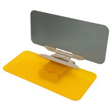 Pare-soleil anti-éblouissement double usage pour la conduite de jour et de nuit, résistant à la chaleur, protection UV400 polarisée contre les