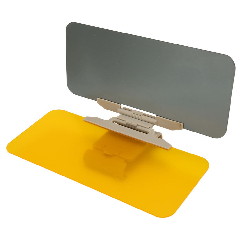Dual Use Anti Glare Visor For Day And Night Driving Heat Resistant Uv400 Polarized Sunshade That Blocks Harmful Rays Compatible With Most Vehicles 9190834209098
