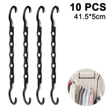 Organisateurs de placard sophistiqués, cintres gain de place pour optimiser votre garde-robe, plastique ABS durable aux bords lisses, cintre
