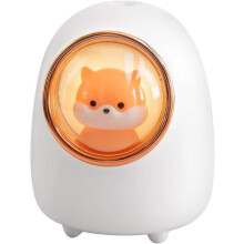 Humidificateur au design animal mignon, chargement USB pour une portabilité facile, arrêt automatique pour plus de sécurité, mode lumineux