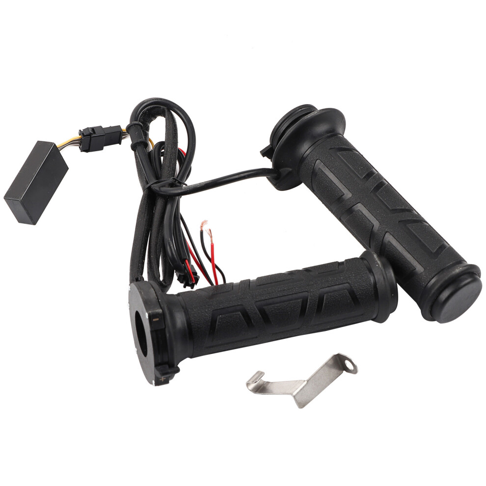 Electric Hot Hand Grips For Motorcycle Handlebars, Adjustable Temperature With Advanced Electronic Thermostat System, Universal Fit 22Mm Heated Grips 9138057207392