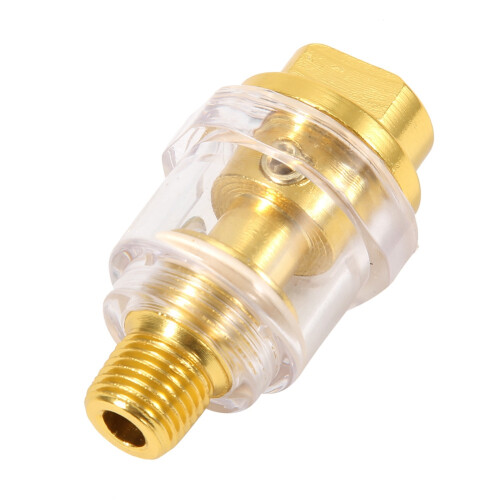 1/4-Zoll NPT Inline-Öler Kupfer-Gold Kapazität: Mini 2
