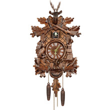 Cuckoo Clock Wooden Wall Clock With Working Bird Pendulum Classic Style Easy Installation For Living Room Bedroom Gift