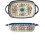Ceramic Bakeware 2Piece Set With Handle, Rice Bowl, Kitchen Tableware, Color B 1