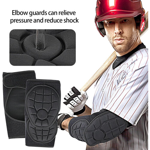Adjustable Baseball Elbow Guard Shock Absorption Breathable Padding Softball Training Protective Gear 2
