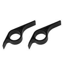 Aluminiumlegierungs-2-teiliger Anhängerkupplungskap-Kratzerset – Robustes Reparaturwerkzeug
