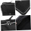 Gig Bag Guitar Fabric Case for Lyre Harp Polyester Black Modern 2