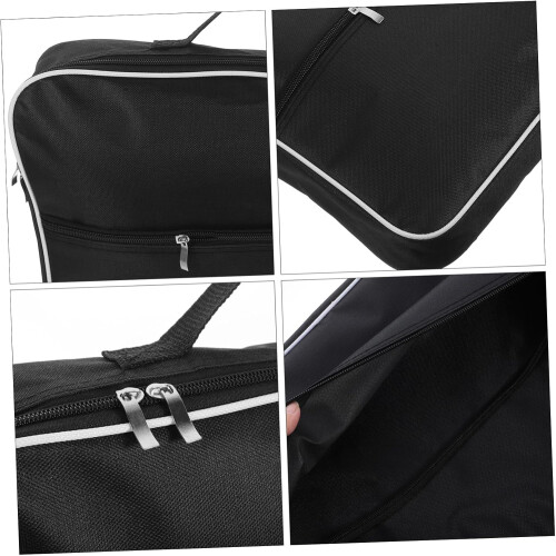 Gig Bag Guitar Fabric Case for Lyre Harp Polyester Black Modern 1