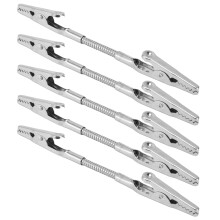 5 Stück Doppelkopf-Metall-Notizzubehör, robust, 12,6 cm Notizhalter