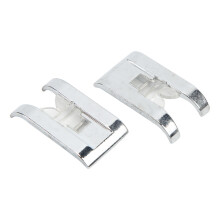 2 pièces de pied pour point droit - acier inoxydable