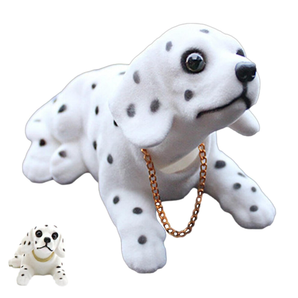 Auto Nodding Shaking Head Dog Doll Decorations Car Interior Dashboard Decoration Bobblehead Wobbler Head Dashboard Ornament 01 9412369891365