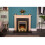 Adam Adam Blenheim Electric fire in Brass 2
