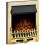 Adam Adam Blenheim Electric fire in Brass 3
