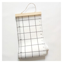 Canvas Hanging Growth Chart for Boys, Nursery, Wall Decoration (C)