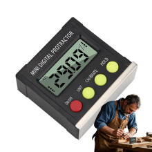 Digital Levels Angle Finder With Declivity Percentage, Battery Operated Machinist Tool For Woodworking And Construction