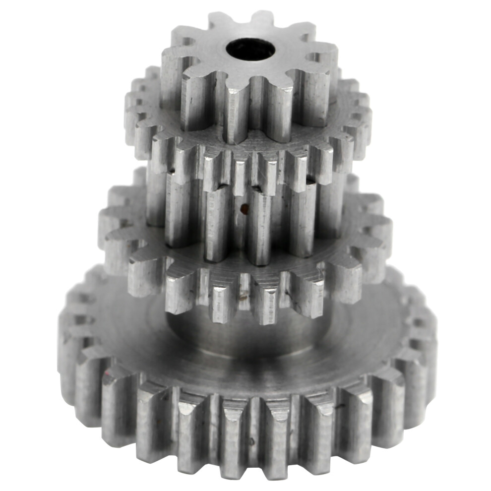 Wpl D12 1/10 Rc Truck Steel Gearbox Gear Transmission Replacement Part Silver 8701379302895