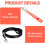 Dog Whistle 211.5 with Straps, ABS Material, Standardized Frequency, Loud, Long Training Whistle 2