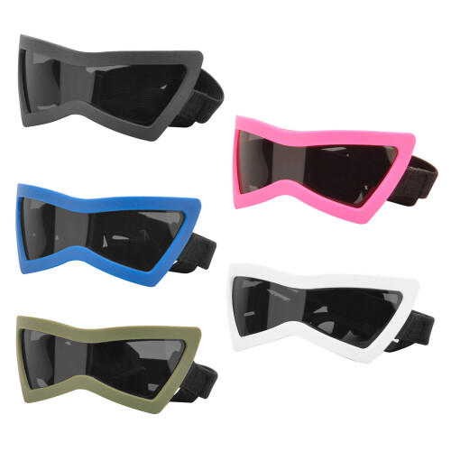 Modifiable Dog Glasses Security Glasses Scratch Resistant-White 1
