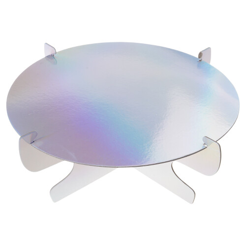 Recyclable Dessert Serving Tray Lightweight-Rainbow color