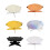 Recyclable Dessert Serving Tray Lightweight-Rainbow color 2