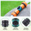 Plastic Irrigation Valves Quick Connection Disconnect-Green 4