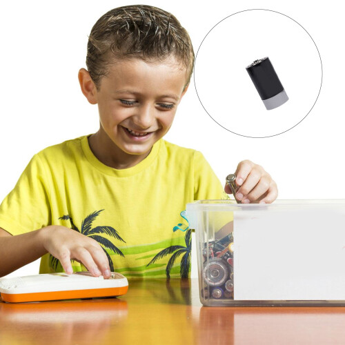 Thin Recyclable Plastic Planner Box Battery Themed Decorative-M 1