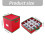 Foldable 64 Grids Storage Box Nonwoven Fabric Construction Ideal 3