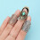 2Pcs Retro Metal Thimble Finger Tip Protector-    A 6