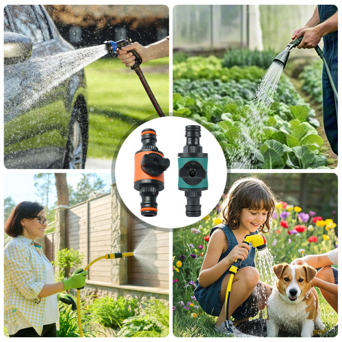 Plastic Irrigation Valves Quick Connection Disconnect-Green 1