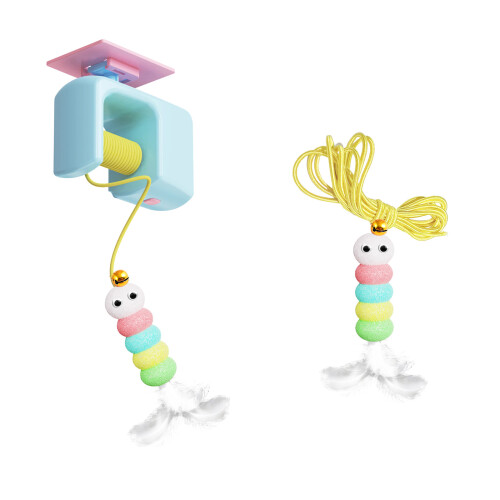 Cats Toy Bouncing Toy Cats Interactive Teaser Electric-style A