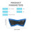 Modifiable Dog Glasses Security Glasses Scratch Resistant-White 4