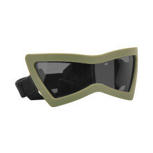 Dog Glasses Permanent PC Lens Modifiable Headpiece For-Green