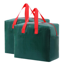 Christmas Storage Bag PE Materials Waterproof Holiday-Green