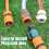Garden Hose Flows Control Quick Connection Valves-orange color 5