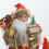 Weihnachtsmann-Regaldekoration, rote Weihnachtsstatue,-1 6