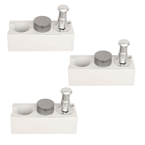 White Macromolecule Coffee Plunger Stand with 90 Stage-51mm 1