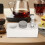 White Macromolecule Coffee Plunger Stand with 90 Stage-51mm 3