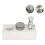 White Macromolecule Coffee Plunger Stand with 90 Stage-51mm 5