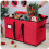 Figurine Storage Box for Christmas Decorations Oxfords Fabric 2