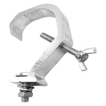 6Piece Aluminum Truss Clamp Set for Stage Lights, Projector Clamps, Moving Light Clamps, and DJ Lighting Equipment