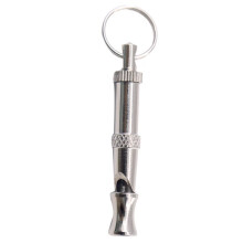 Adjustable Pitch Whistle, Adjustable Pitch Dog Whistle Dog Training Whistle Loud Sound Whistle Pet Supplies Silver