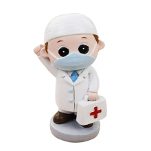 Doctor Nurse Cake Topper Reusable Medical Graduation Cake Decoration for Birthday Party