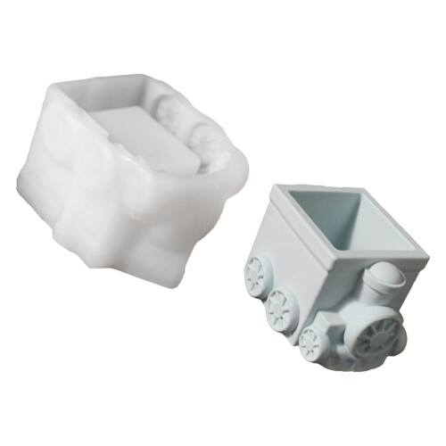 Formen für Blumentöpfe, Gipsformen, Busform,-A