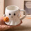 Capricious Halloween Specters Coffee Cup 600ml Durable Ceramic 4